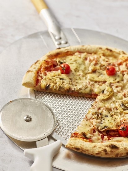 Bandeja perfurada para pizza, alumínio, 33 cm - de Buyer