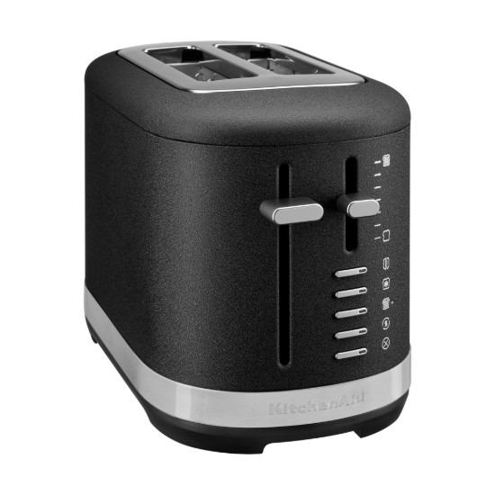 2 bölmeli tost makinesi, 980W, Cast Iron Black - KitchenAid