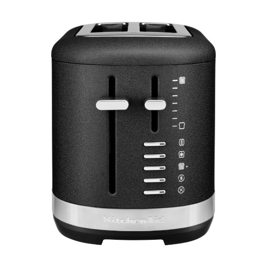 2 bölmeli tost makinesi, 980W, Cast Iron Black - KitchenAid