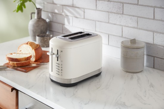 2 bölmeli tost makinesi, 980W, Porcelain White - KitchenAid