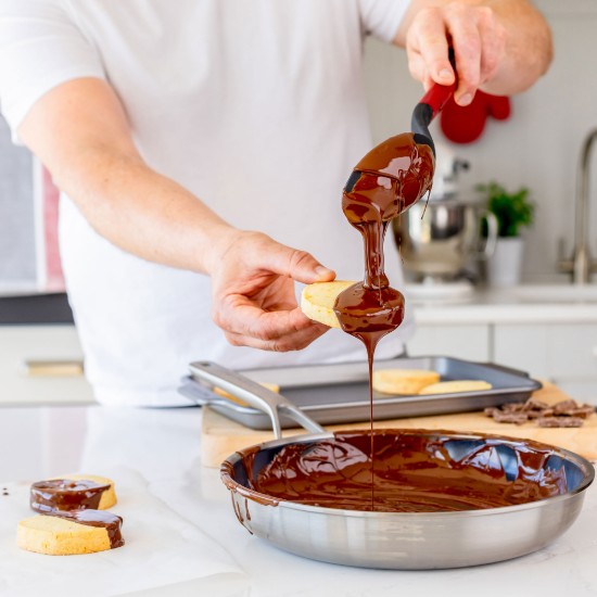 Cuillère de cuisine, en plastique, 34 cm, "Classic", Empire Red - KitchenAid