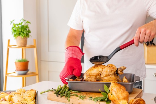 Cuillère de cuisine, en plastique, 34 cm, "Classic", Empire Red - KitchenAid