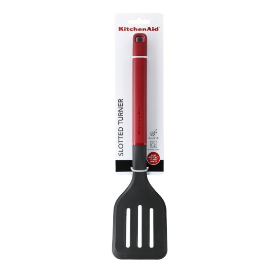 Spatule avec fentes, plastique, 34 cm, "Classic", Empire Red - KitchenAid
