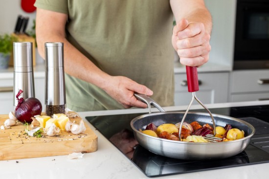 Écraseuse de pommes de terre, acier inoxydable, 25,5 cm, "Classic", Empire Red - KitchenAid