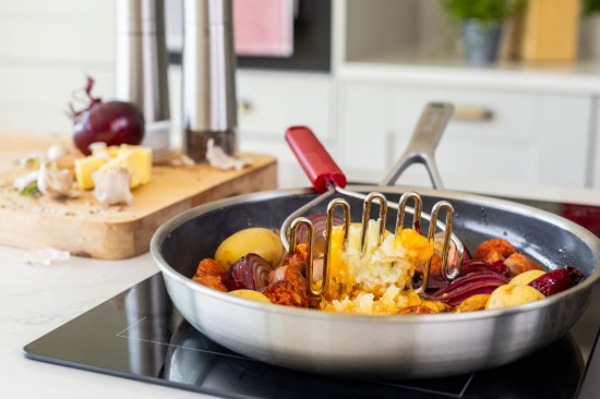 Écraseuse de pommes de terre, acier inoxydable, 25,5 cm, "Classic", Empire Red - KitchenAid