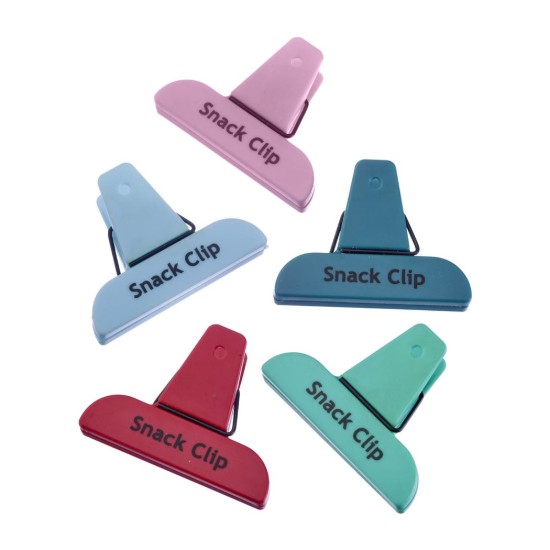 Set ta' 5 klipps bil-kulur għal borżijiet, plastik, "Fresh" - Westmark