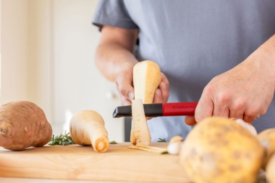 Éplucheur en acier inoxydable, 20 cm, "Classic", Empire Red - KitchenAid