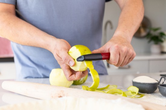 Éplucheur en acier inoxydable, 20 cm, "Classic", Empire Red - KitchenAid