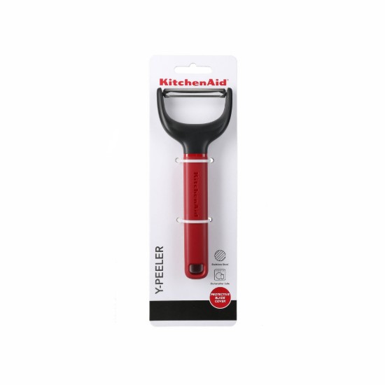 Éplucheur en acier inoxydable, 17,5 cm, "Classic", Empire Red - KitchenAid