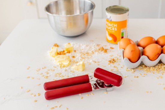 Ouvre-boîte 2 en 1, acier inoxydable, Empire Red - KitchenAid