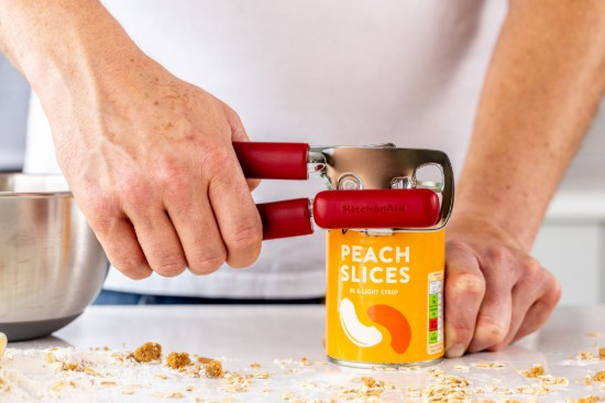 Ouvre-boîte 2 en 1, acier inoxydable, Empire Red - KitchenAid