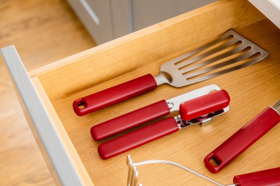 Ouvre-boîte 2 en 1, acier inoxydable, Empire Red - KitchenAid