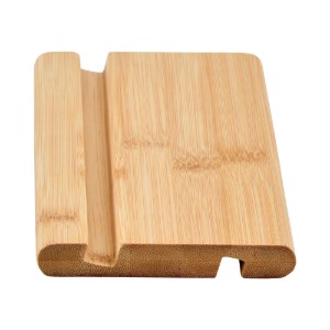 Tablet-Ständer, Bambus, 20 x 10 x 1,8 cm - Kesper