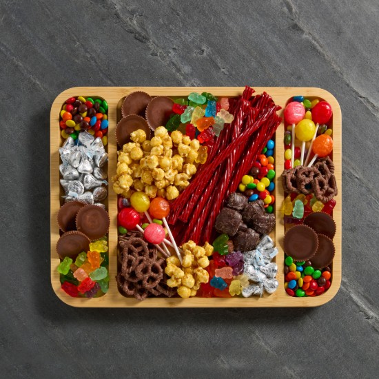 Tarjoilulautanen, kansi, bambu, 30,5 x 40,5 cm - Farberware