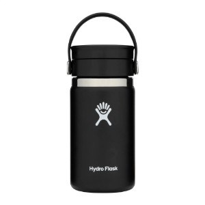 Stainless steel thermal insulating bottle, 355ml, "Wide Sip", Black - Hydro Flask