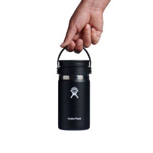 Stainless steel thermal insulating bottle, 355ml, "Wide Sip", Black - Hydro Flask