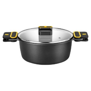 Naczynie żaroodporne z pokrywką, aluminiowe, 32 cm/8,3 l, „Daily Pro” – BRA