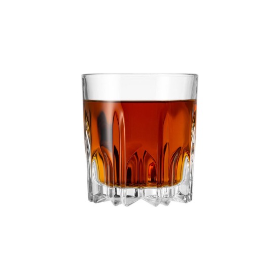 Coffret de 6 verres à whisky en verre, 300 ml, "Excalibur" - Borgonovo
