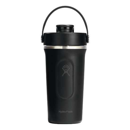 Thermo-insulated shaker, stainless steel, 710 ml, Black - Hydro Flask