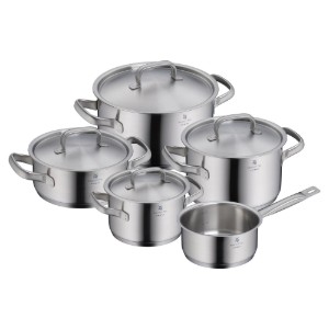 9-teiliges Kochgeschirr-Set, Edelstahl, „Gourmet Plus“ – WMF