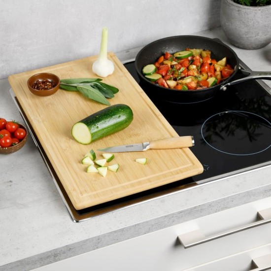 Lábas vágódeszka, bambusz, 50 x 28 x 3,1 cm - Kesper