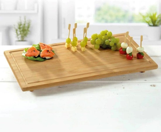 Lábas vágódeszka, bambusz, 50 x 28 x 3,1 cm - Kesper