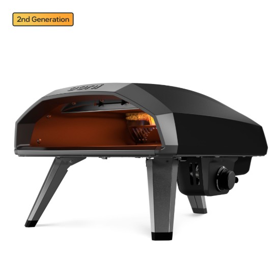 Plynová pec na pizzu, "Koda 2", černá - Ooni