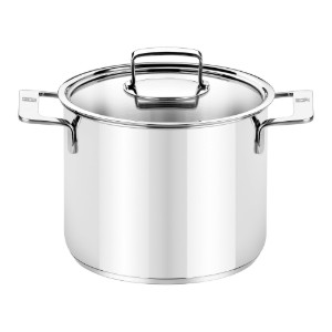 Garnek ze stali nierdzewnej z pokrywką, 24 cm/8,5 l, „Signature” – BRA