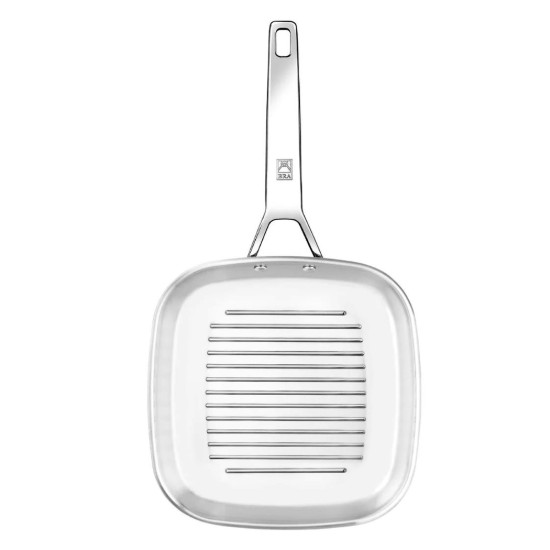 Grillpfanne, Edelstahl, 28 cm, „Signature“ – BRA