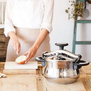 Szybkowar ze stali nierdzewnej, 22 cm/4 l, "New Star" – BRA