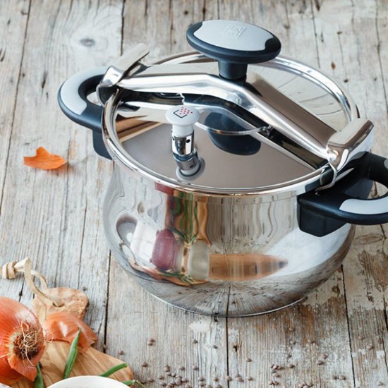 Szybkowar ze stali nierdzewnej, 22 cm/4 l, "New Star" – BRA