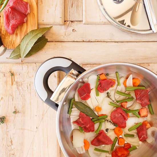 Szybkowar ze stali nierdzewnej, 22 cm/4 l, "New Star" – BRA