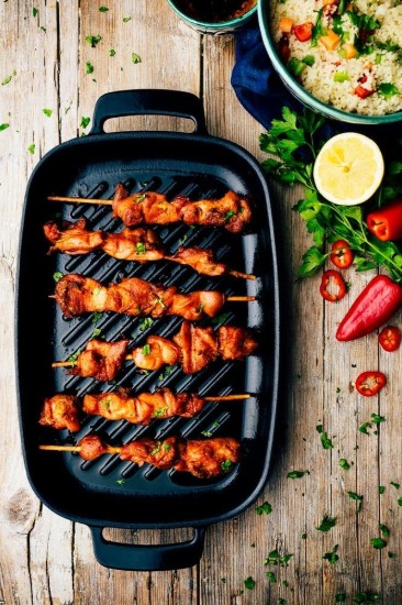 Tacka grillowa żeliwna, 33 x 22 cm, "Efficient Iron" - BRA