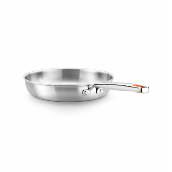 Patelnia ze stali nierdzewnej, 24 cm, "Efficient Inox" - BRA