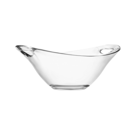 "Practica" bowl, 33 x 25 cm, glass - Borgonovo