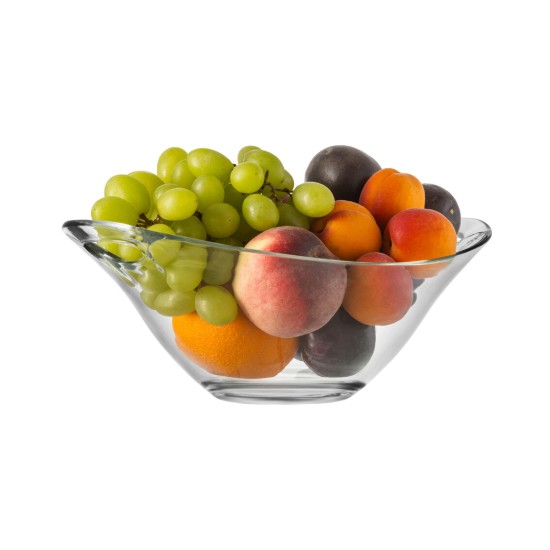 "Practica" bowl, 33 x 25 cm, glass - Borgonovo