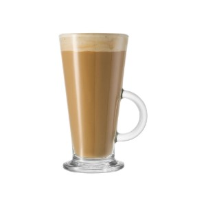 Cupán latte, déanta as gloine, 280 ml, "Conic" - Borgonovo