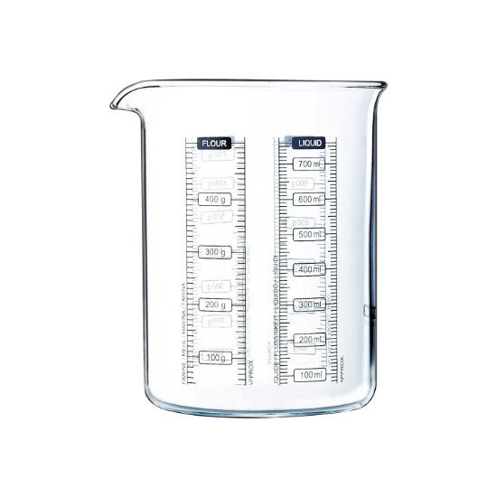Graded mug, made of borosilicate glass, 750 ml, "Classic" - Pyrex