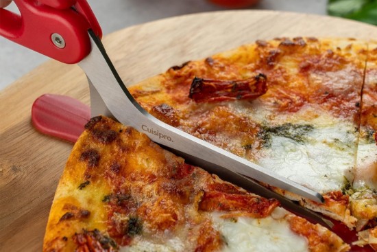 2-in-1 pizzaleikkurit, ruostumatonta terästä, "Cuisipro" - Grunwerg