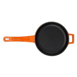 Gietijzeren koekenpan, 16 cm, Oranje - LAVA