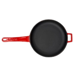 Liatinová panvica, 20 cm, červená - LAVA