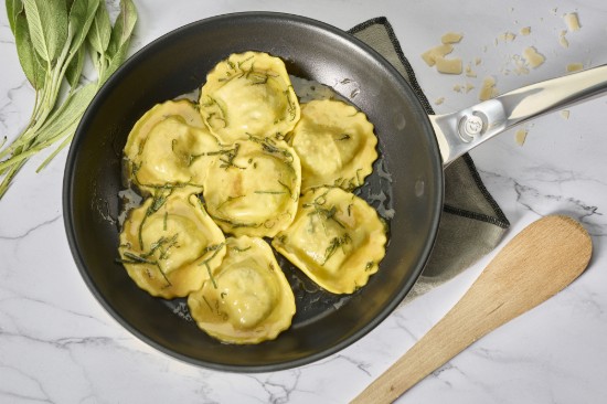 Non-stick stegepande, rustfrit stål, 32 cm, "Affinity" - de Buyer