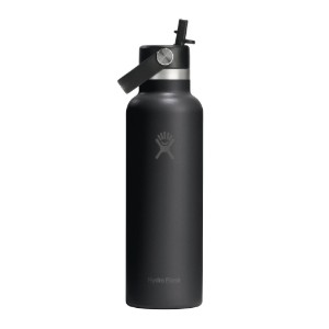 Termoizolacijska boca, nehrđajući čelik, 620 ml, "Standard Straw", Black - Hydro Flask