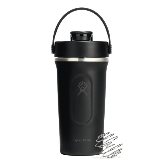 Thermo-insulated shaker, stainless steel, 710 ml, Black - Hydro Flask