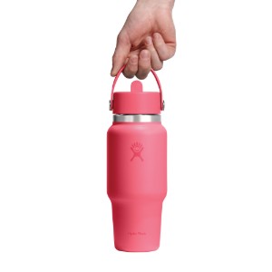 "Wide Straw" fľaša na vodu, nehrdzavejúca oceľ, 710 ml, Popstar Pink - Hydro Flask
