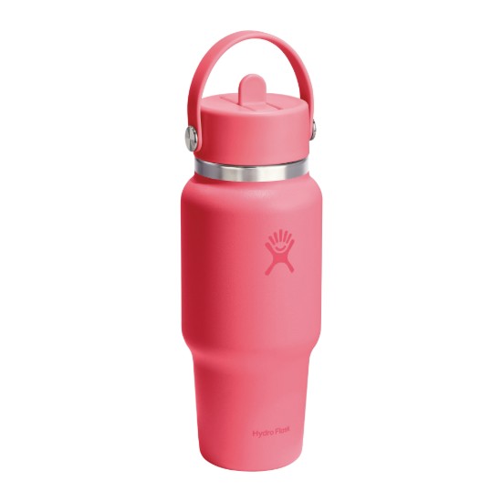 "Wide Straw" fľaša na vodu, nehrdzavejúca oceľ, 710 ml, Popstar Pink - Hydro Flask