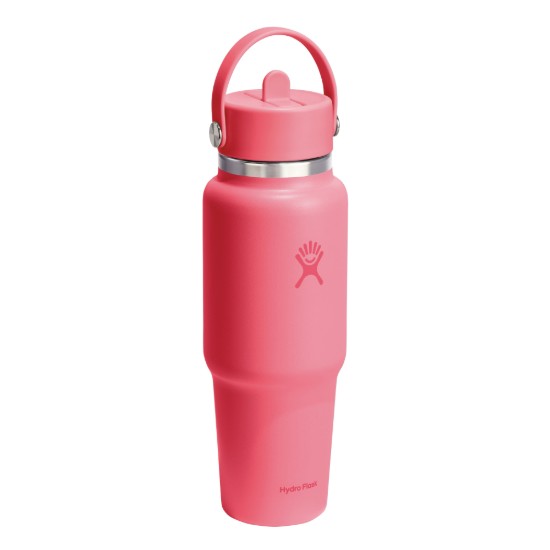 "Wide Straw" fľaša na vodu, nehrdzavejúca oceľ, 950 ml, Popstar Pink - Hydro Flask
