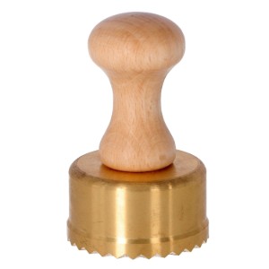 Stempel do wycinania makaronu ravioli, mosiężny, 65 mm - Zokura