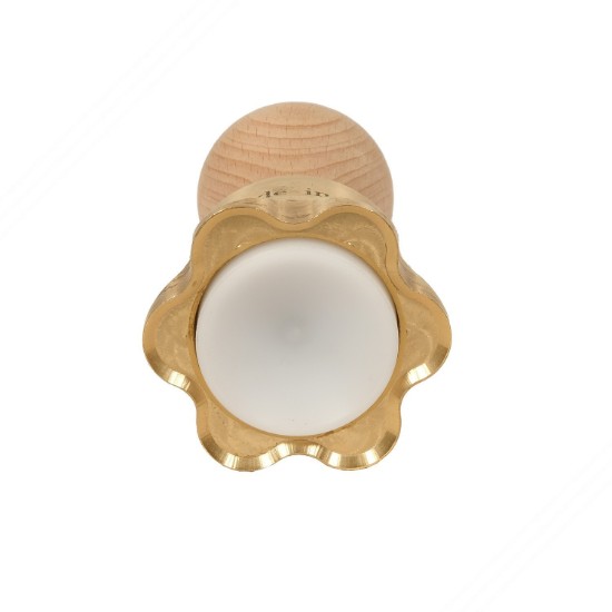 Blumenförmiger Ausstecher für Ravioli, aus Messing, 10,5 x 6 cm - Zokura