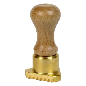 Trójkątna mosiężna obcinarka do ravioli, 45 mm - Zokura